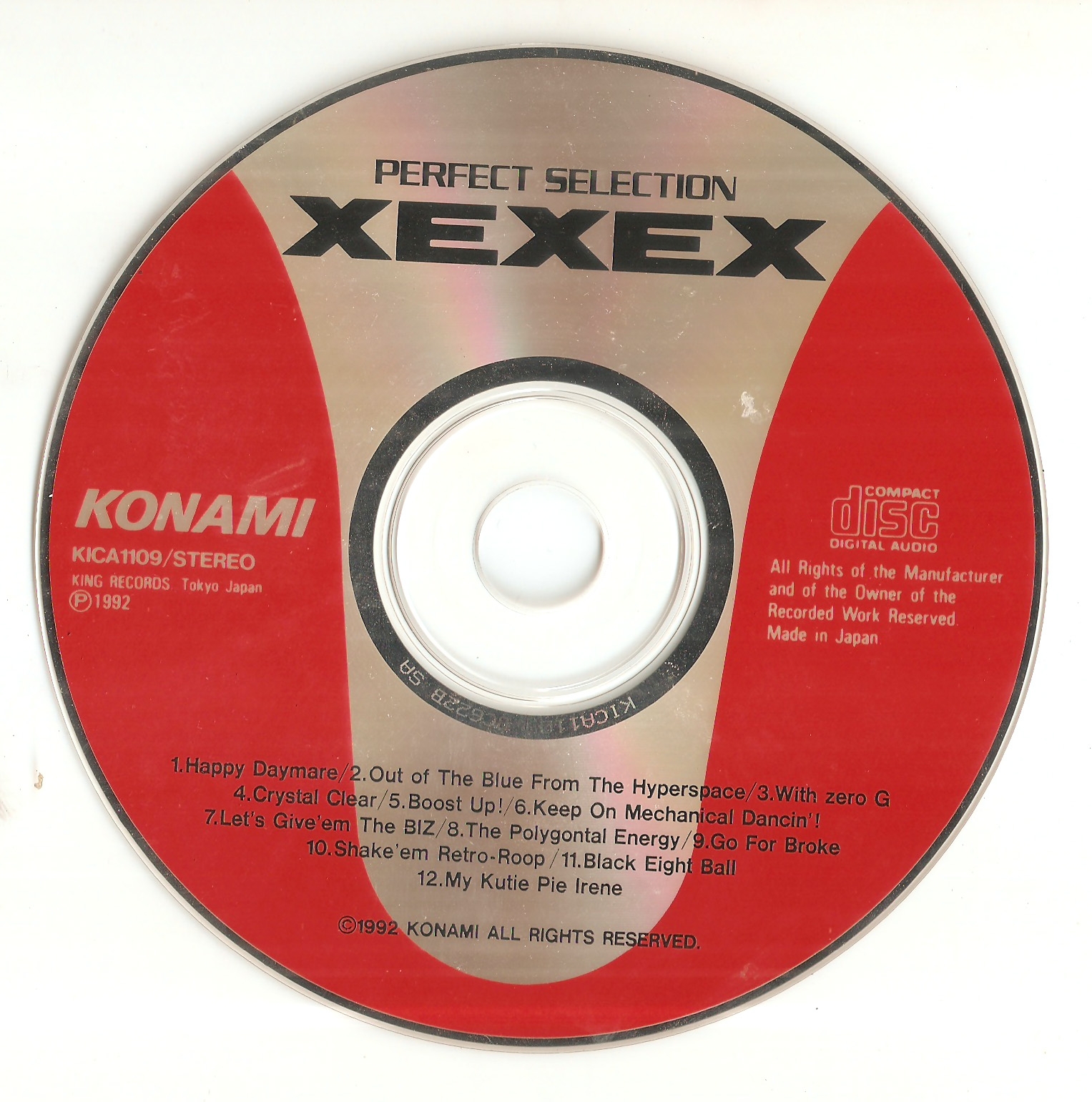 PERFECT SELECTION XEXEX (1992) MP3 - Download Soundtracks for FREE!